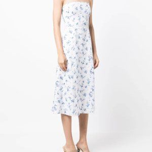 Reformation - NWT Christen Linen Dress (Color: Orlaya, Size: 8)  Retail: $178